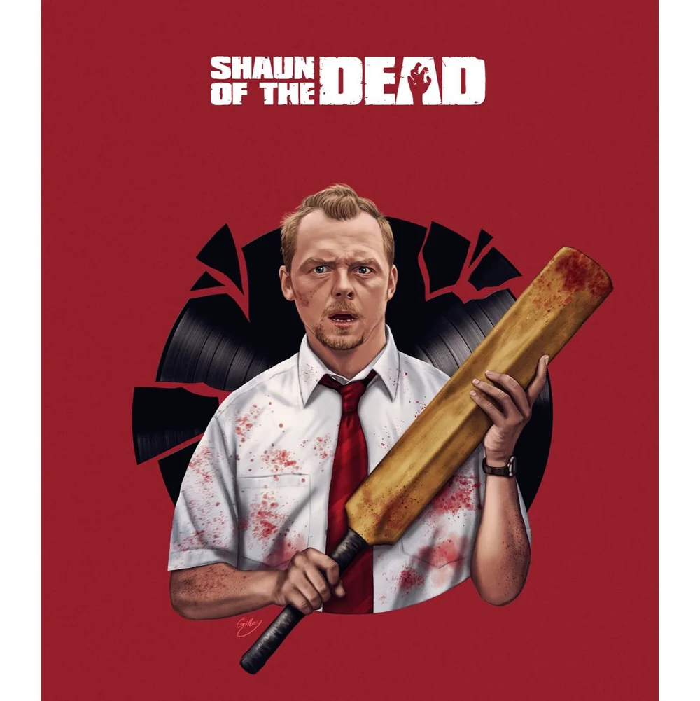 Shaun of the Dead Rekordverdächtiger Kunstdruck in limitierter Auflage Bild 1