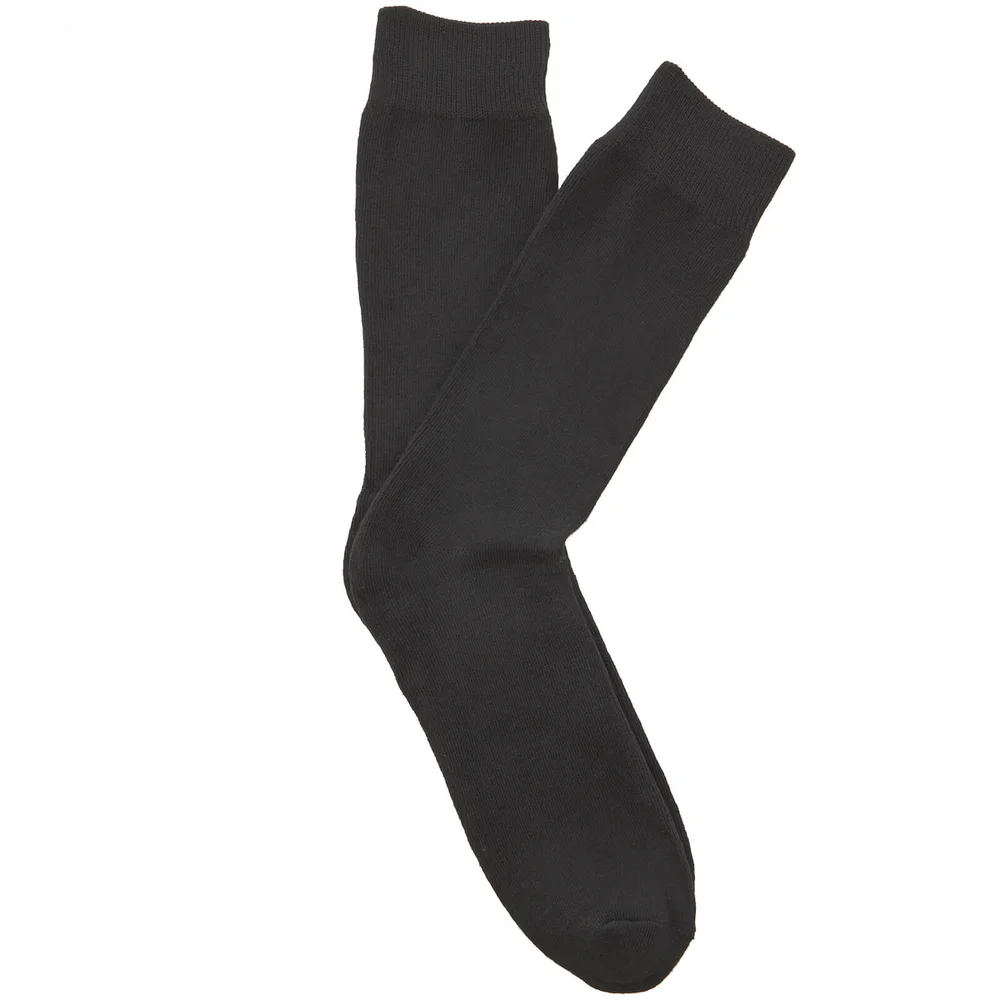 Brave Soul Men's Bob 5-Pack Socks - Black (UK 7-11) Bild 1