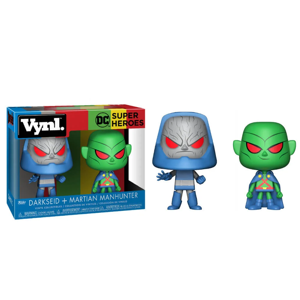 DC Martian Manhunter und Darkseid von Vynl. Bild 1