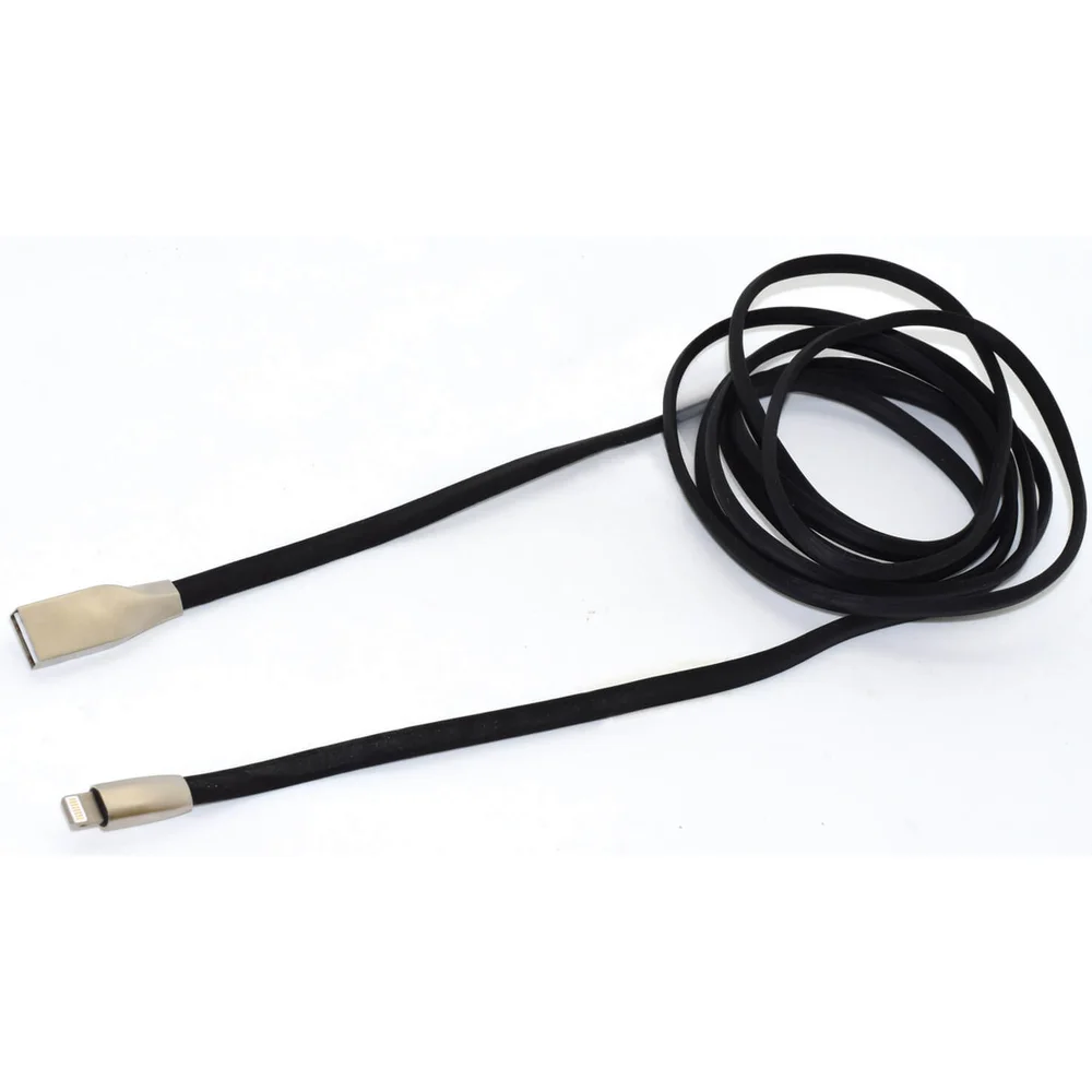 Mayhem Zinc Alloy 2 Metre Lightening Cable - Black Bild 1