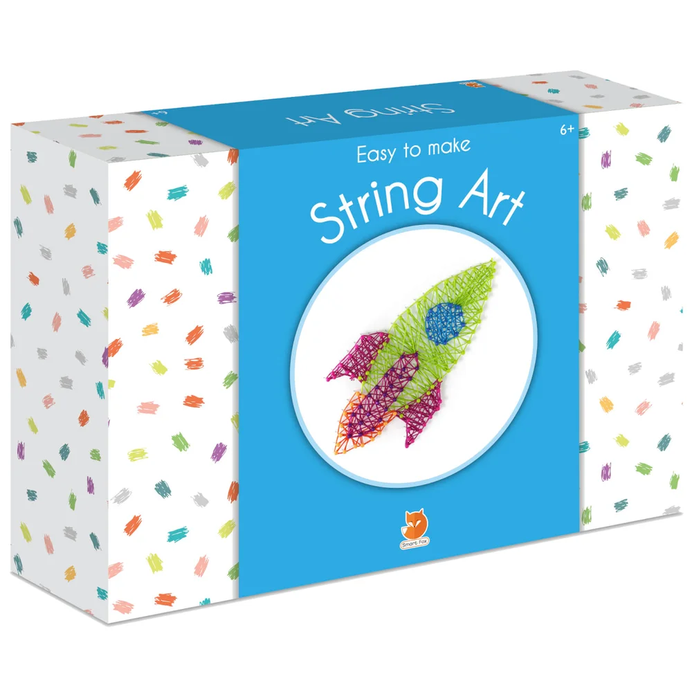 Smart Fox Jr. Easy to Make String Art Bild 1