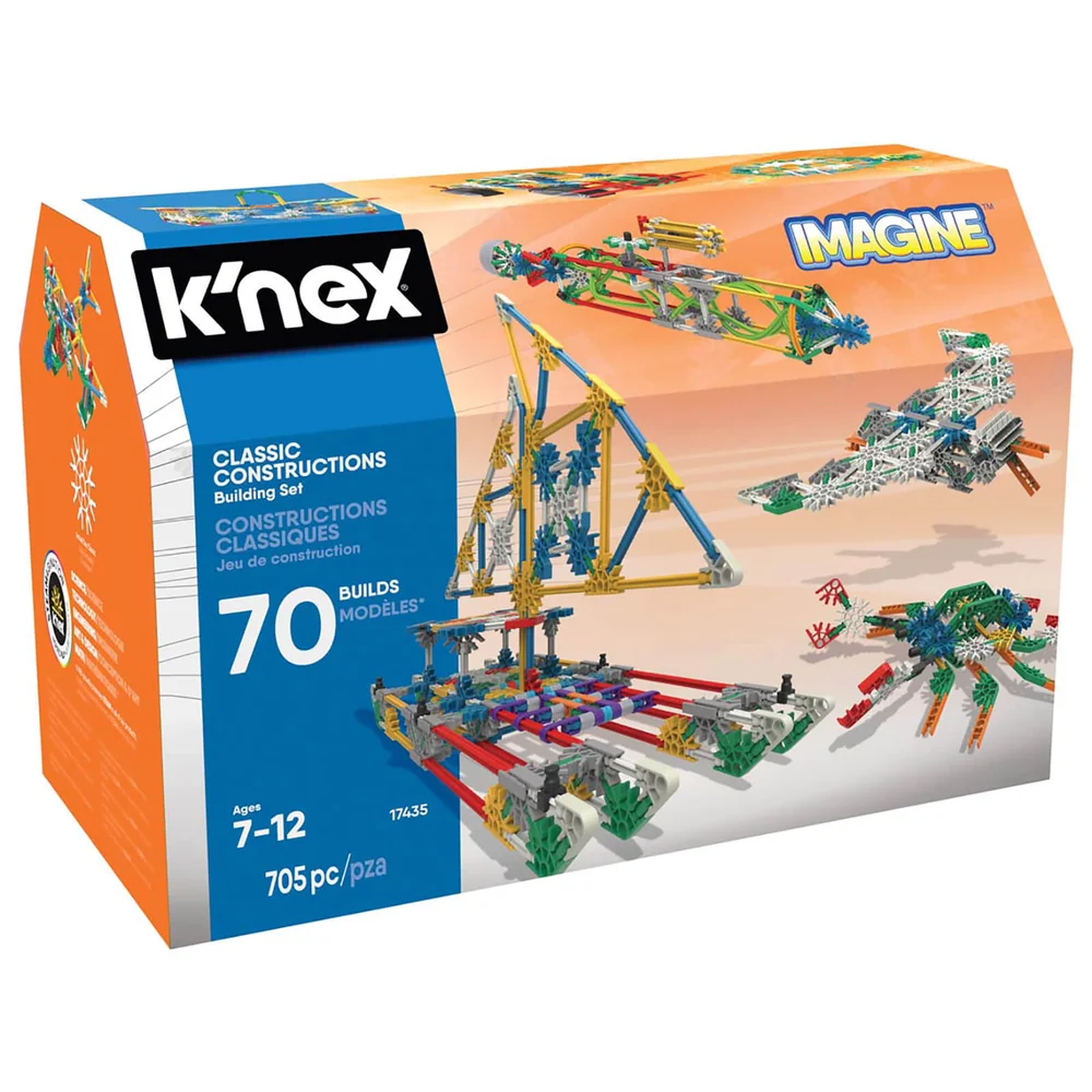 K'NEX Imagine Classic Constructions 70 Model Building Set (17435) Bild 1