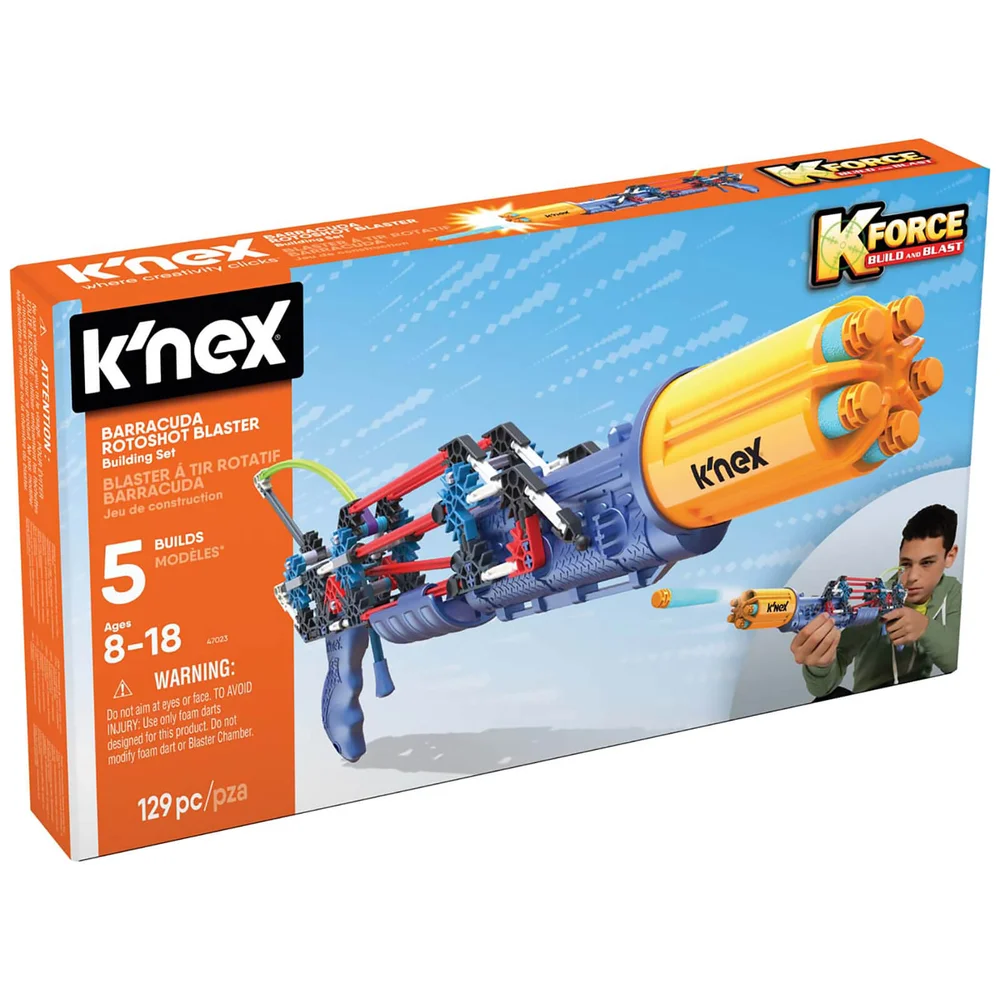 K'NEX K Force Baracuda Roto Shot Blaster Building Set (47023) Bild 1