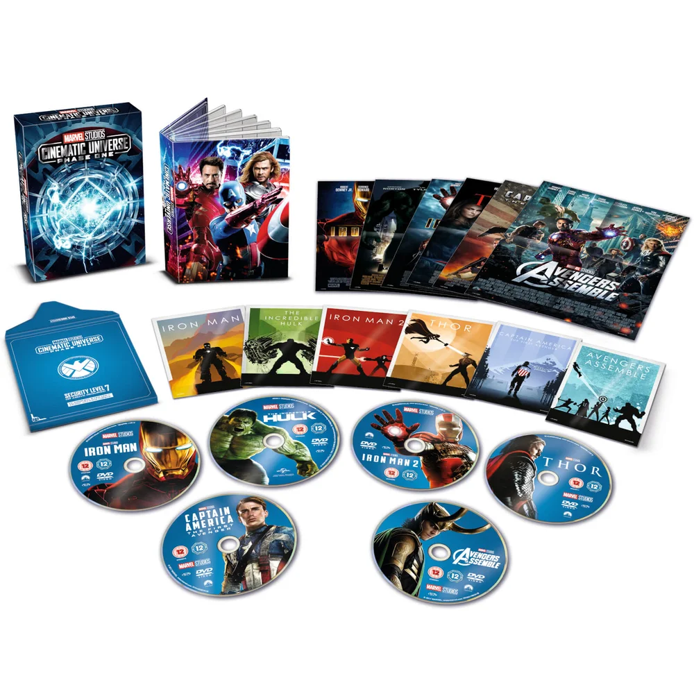 Marvel Studios Box-Set als Sammlerausgabe - Phase 1 Bild 1