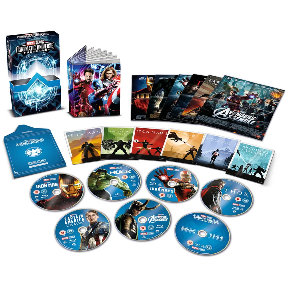 Marvel Studios Box-Set als Sammlerausgabe - Phase 1 Bild 1