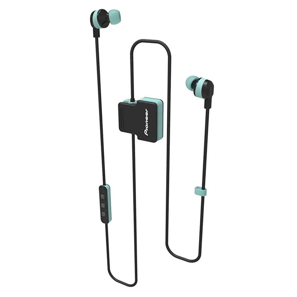 Pioneer SE-CL5BT-GR Wireless Bluetooth Earphones - Green Bild 1