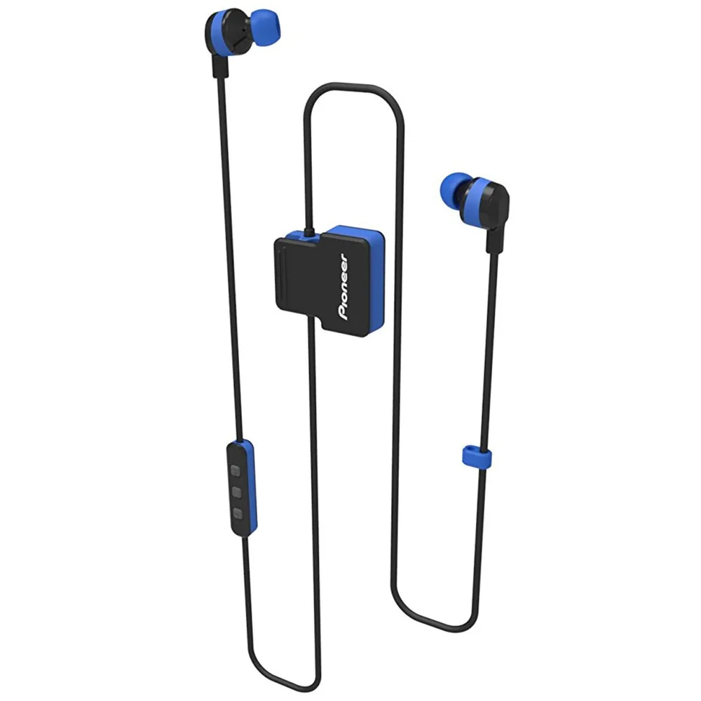 Pioneer SE-CL5BT-GR Wireless Bluetooth Earphones - Blue Bild 1
