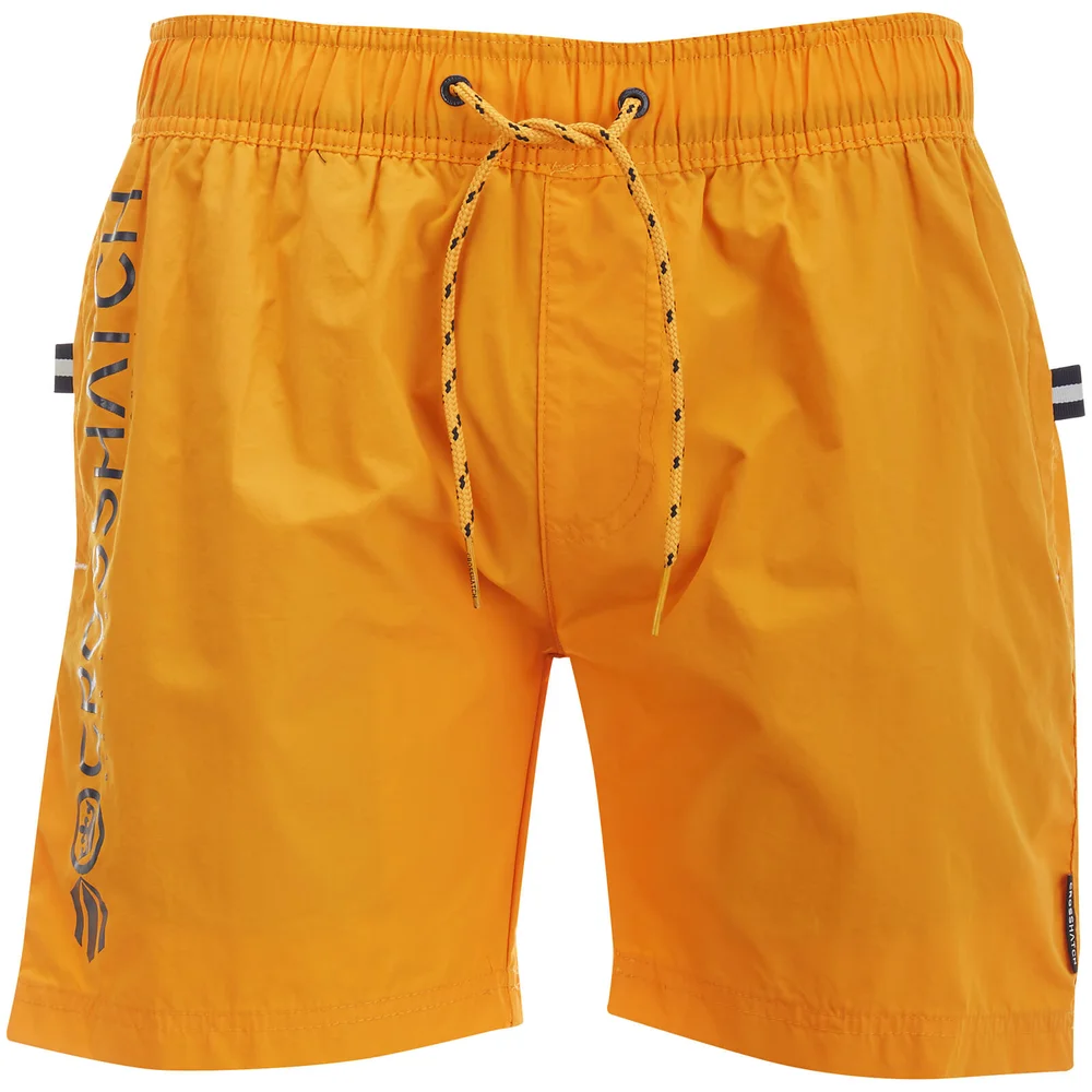 Crosshatch Men's Kavana Swim Shorts - Saffron - S - Gelb Bild 1