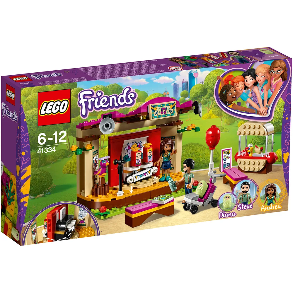 LEGO Friends: Andreas Bühne im Park (41334) Bild 1