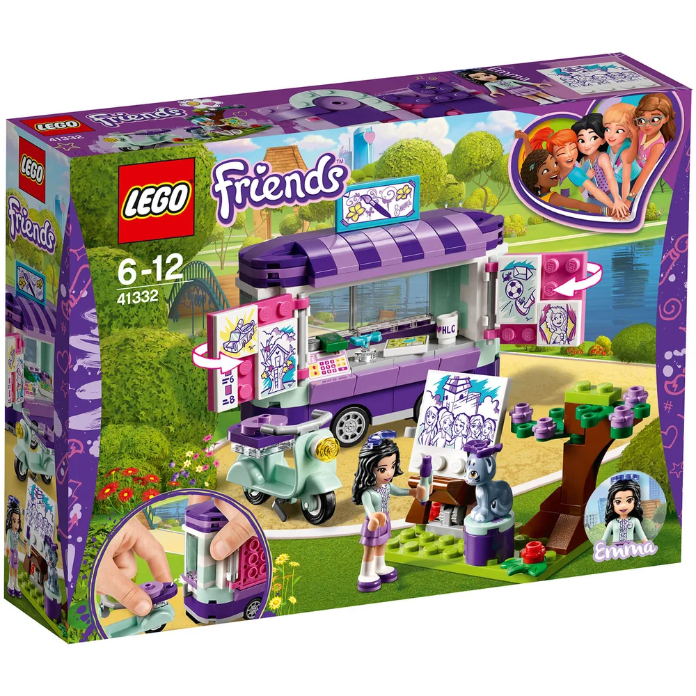 LEGO Friends: Emmas rollender Kunstkiosk (41332) Bild 1