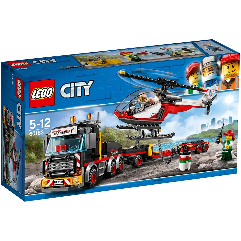 LEGO City Great Vehicles: Schwerlasttransporter (60183) Bild 1