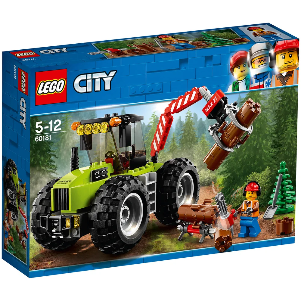LEGO City Great Vehicles: Forsttraktor (60181) Bild 1
