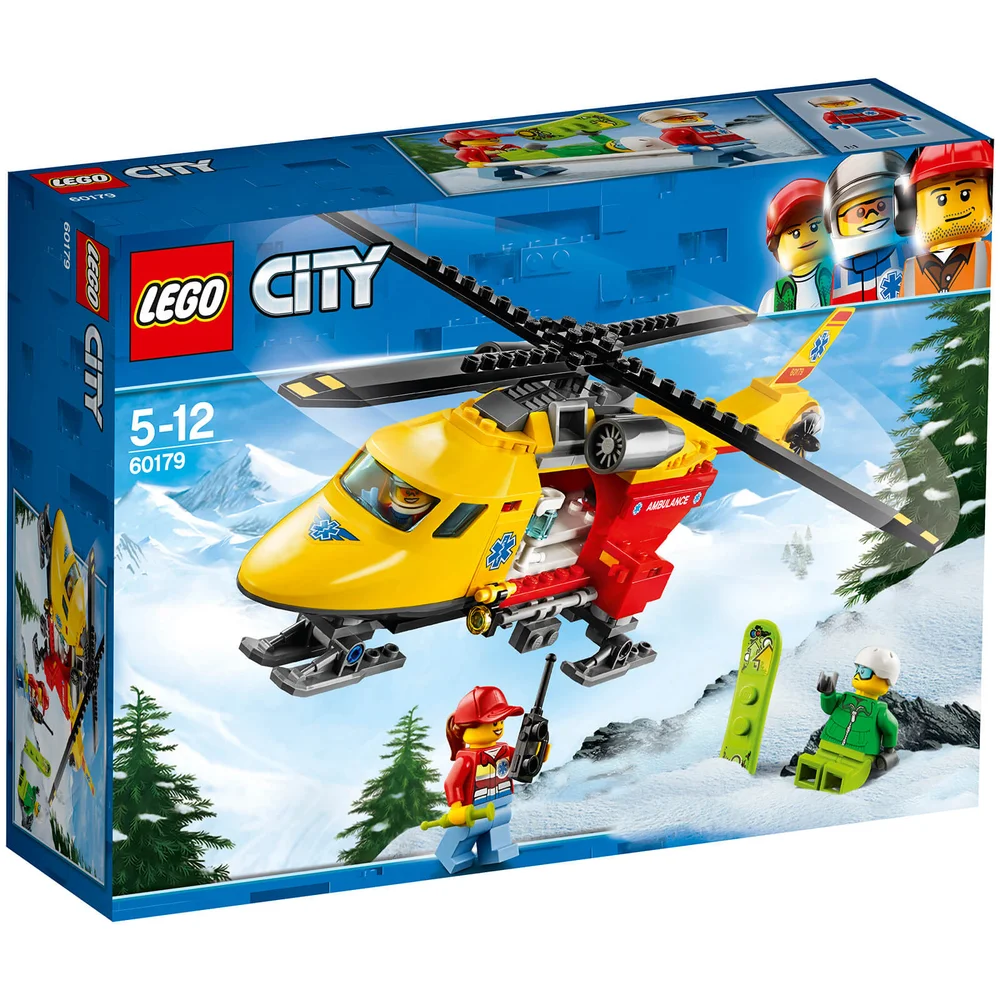 LEGO City Great Vehicles: Rettungshubschrauber (60179) Bild 1
