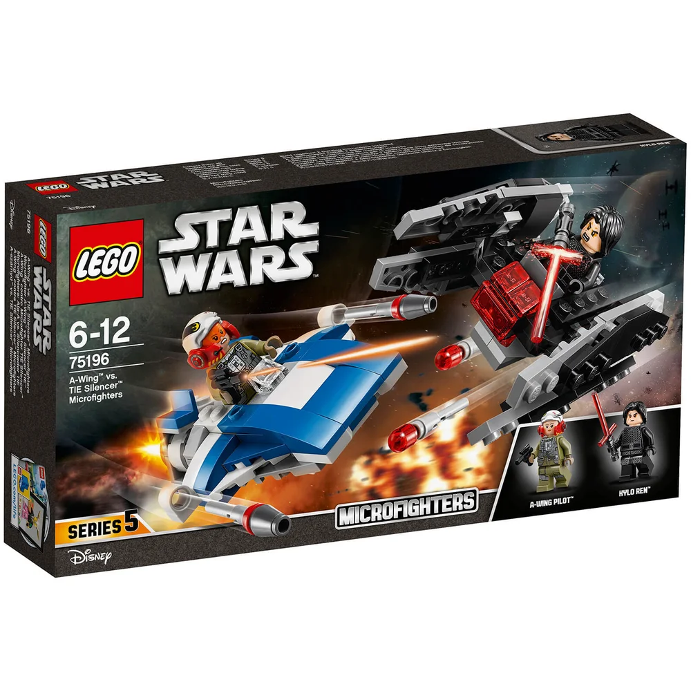 LEGO® Star Wars™: A-Wing™ vs. TIE Silencer™ Microfighters (75196) Bild 1