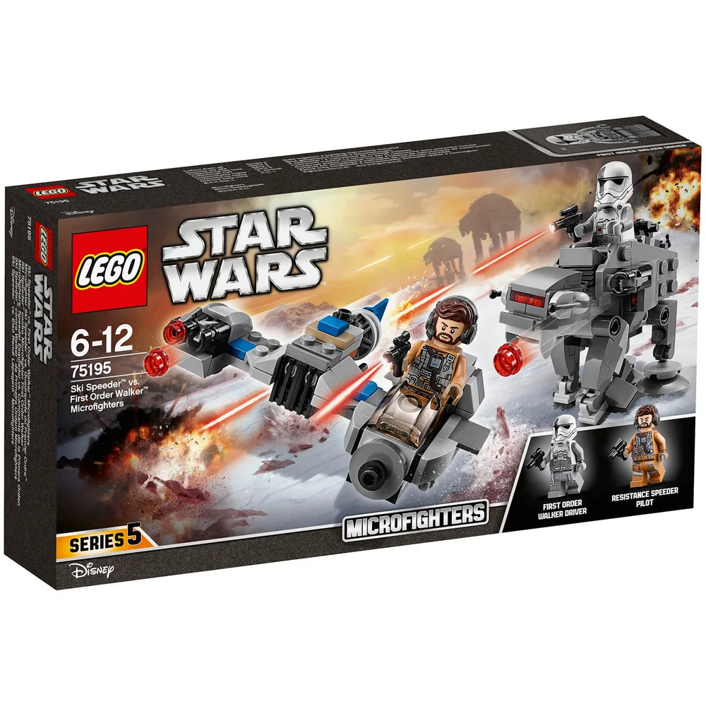 LEGO Star Wars: Ski Speeder vs. First Order Walker Microfighters (75195) Bild 1
