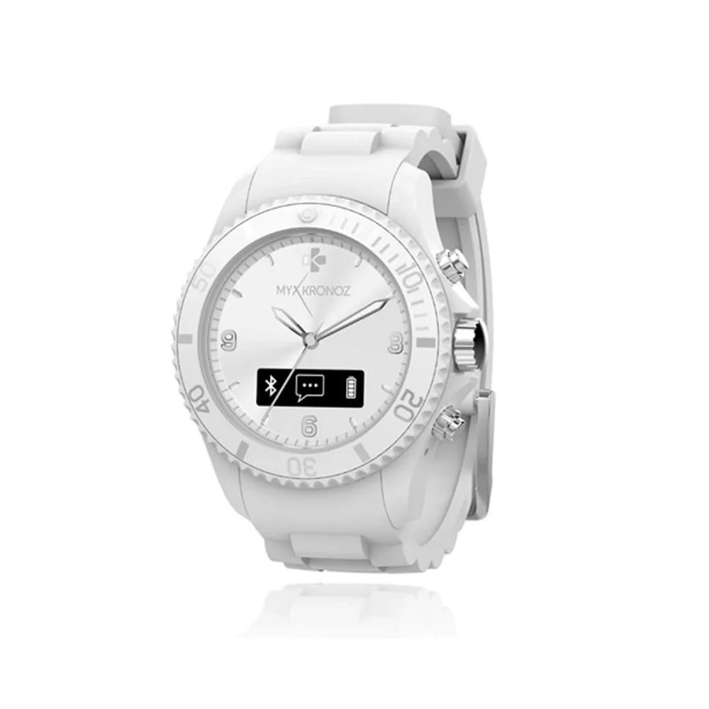 MyKronoz Zeclock Bluetooth Smartwatch - Weiß Bild 1