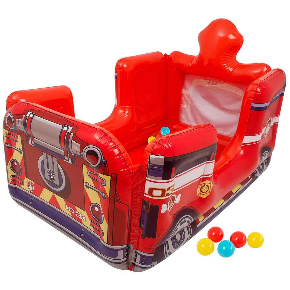 Paw Patrol Marshall Vehicle Inflatable Ball Pit with 20 Balls Bild 1