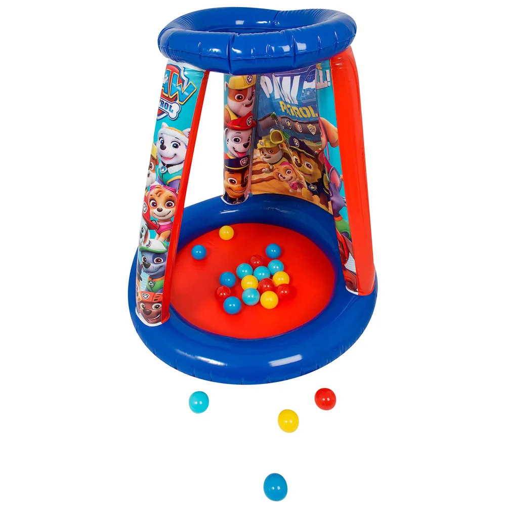 Paw Patrol Playland Round Inflatable Ball Pit with 20 Balls Bild 1