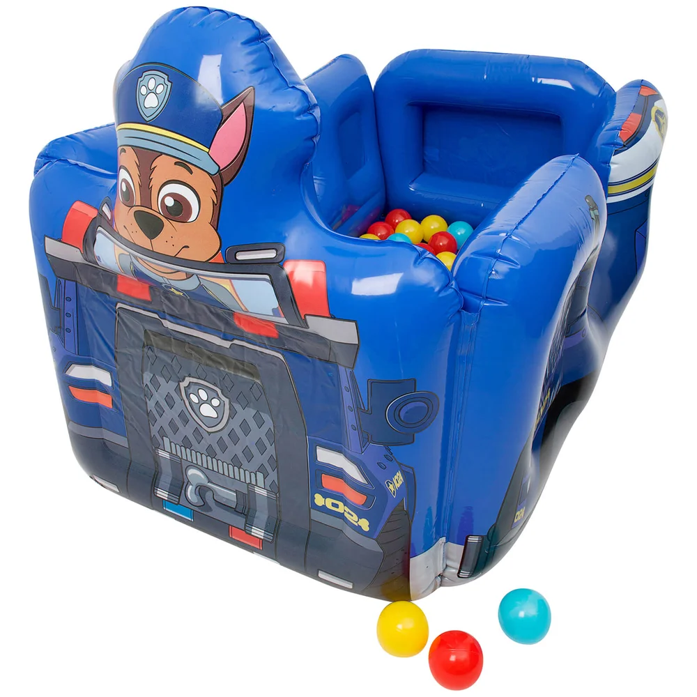 Paw Patrol Chase Vehicle Inflatable Ball Pit with 10 Balls Bild 1