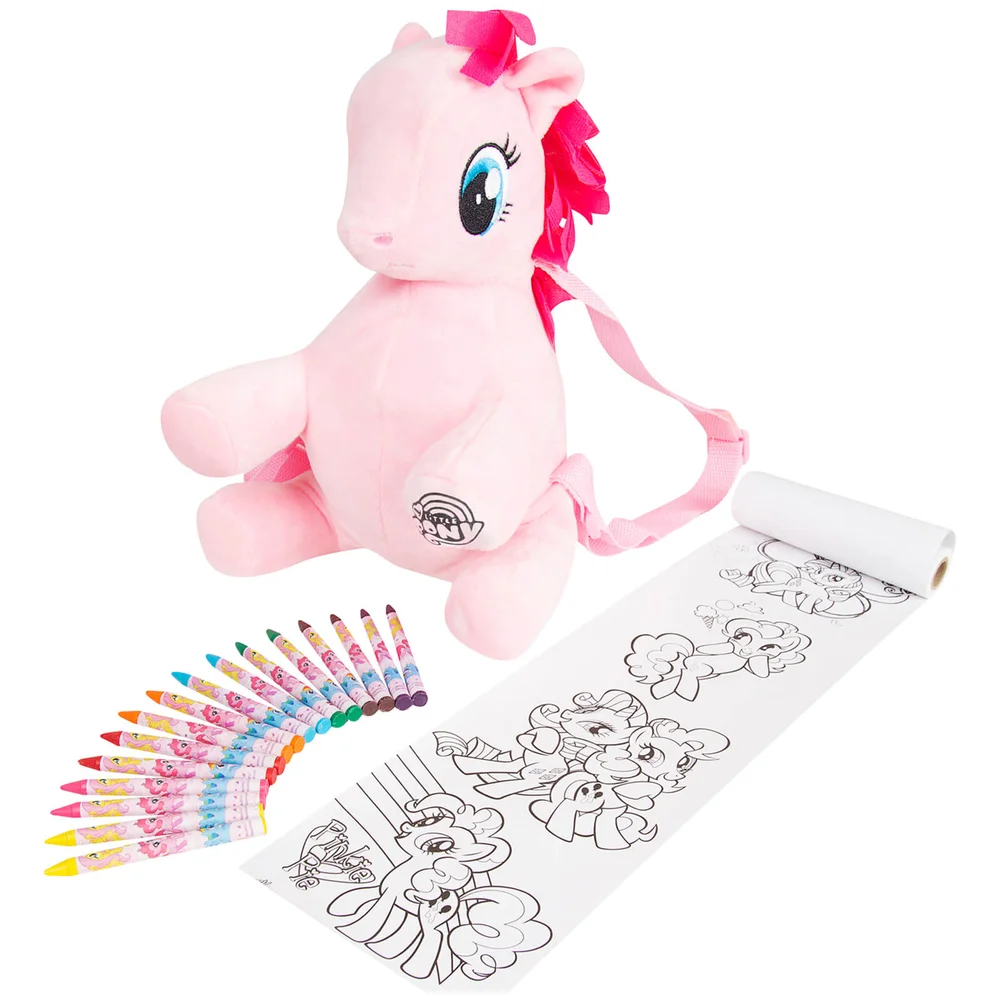 My Little Pony Pinkie Pie Backpack with Colouring Accessories Bild 1