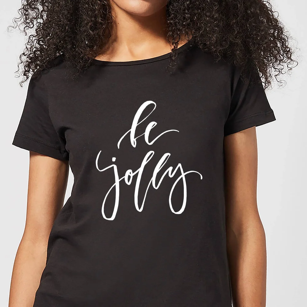 Be Jolly Women's T-Shirt - Black - 3XL Bild 1
