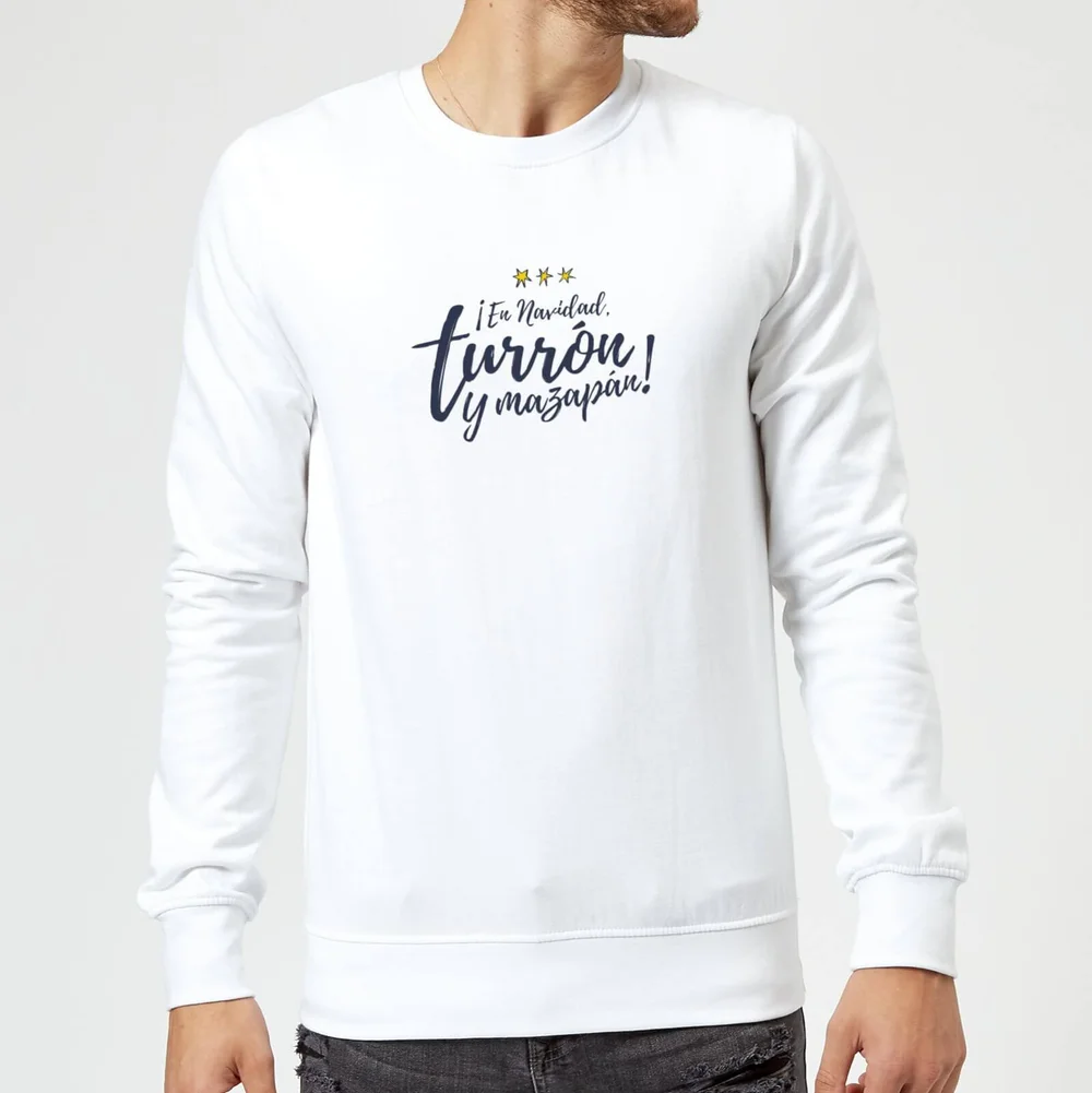 Turron Sweatshirt - Weiß - S - Weiß Bild 1