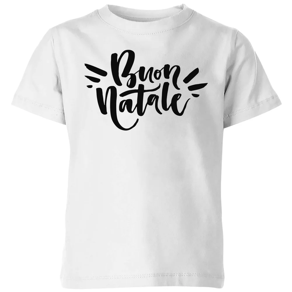 Buon Natale Kids' T-Shirt - White - 3-4 Jahre - Weiß Bild 1