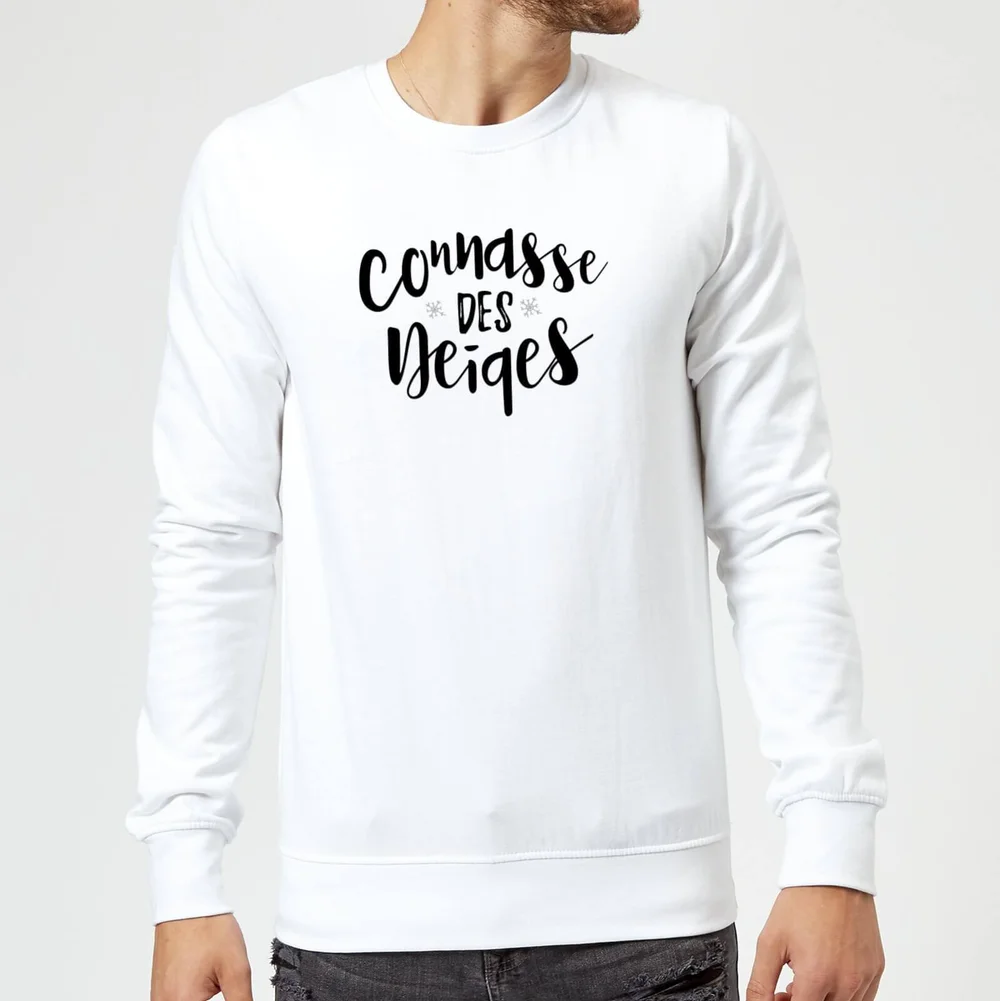 Connasse Des Neiges Sweatshirt - Weiß - S - Weiß Bild 1