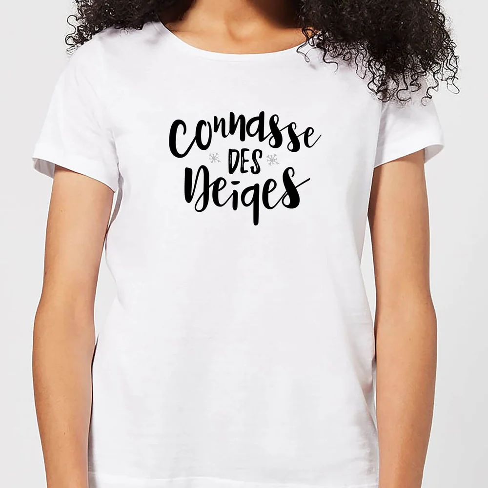 Connasse Des Neiges Women's T-Shirt - White - S - Weiß Bild 1