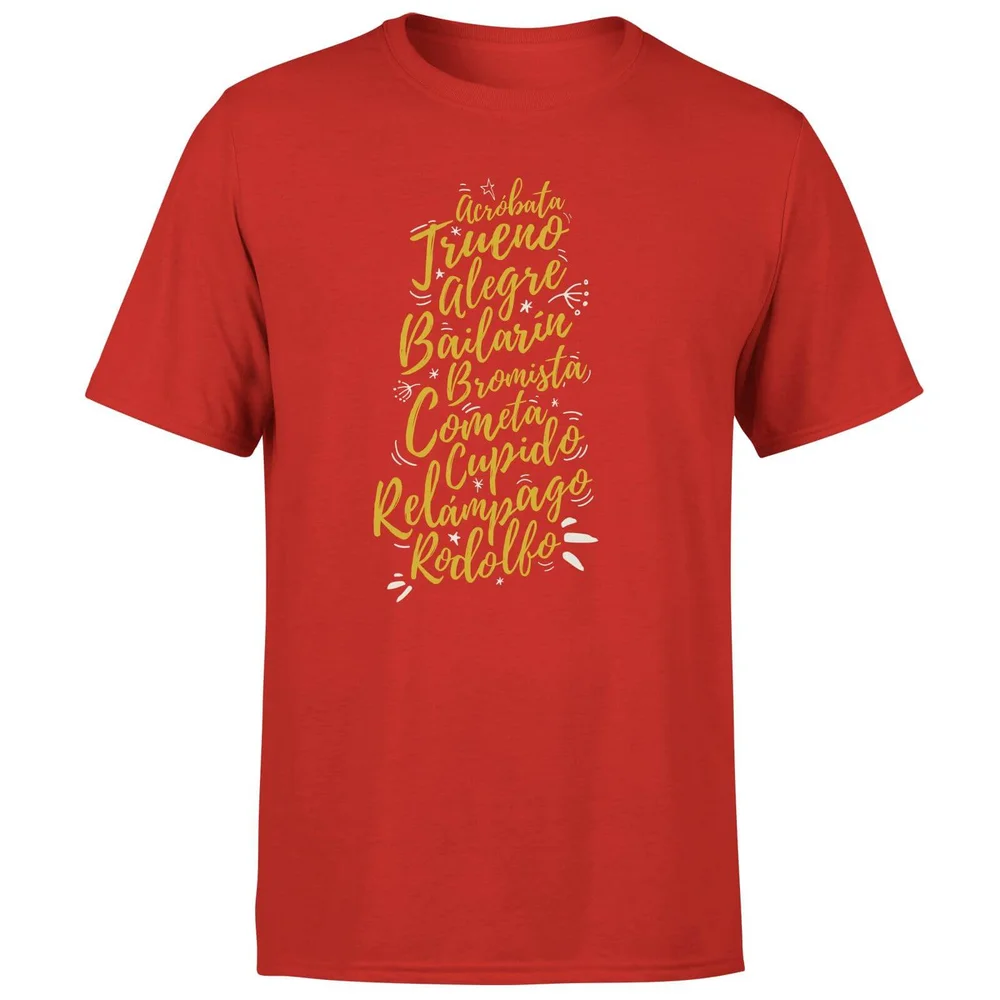 International Reindeer T-Shirt - Red - S - Rot Bild 1