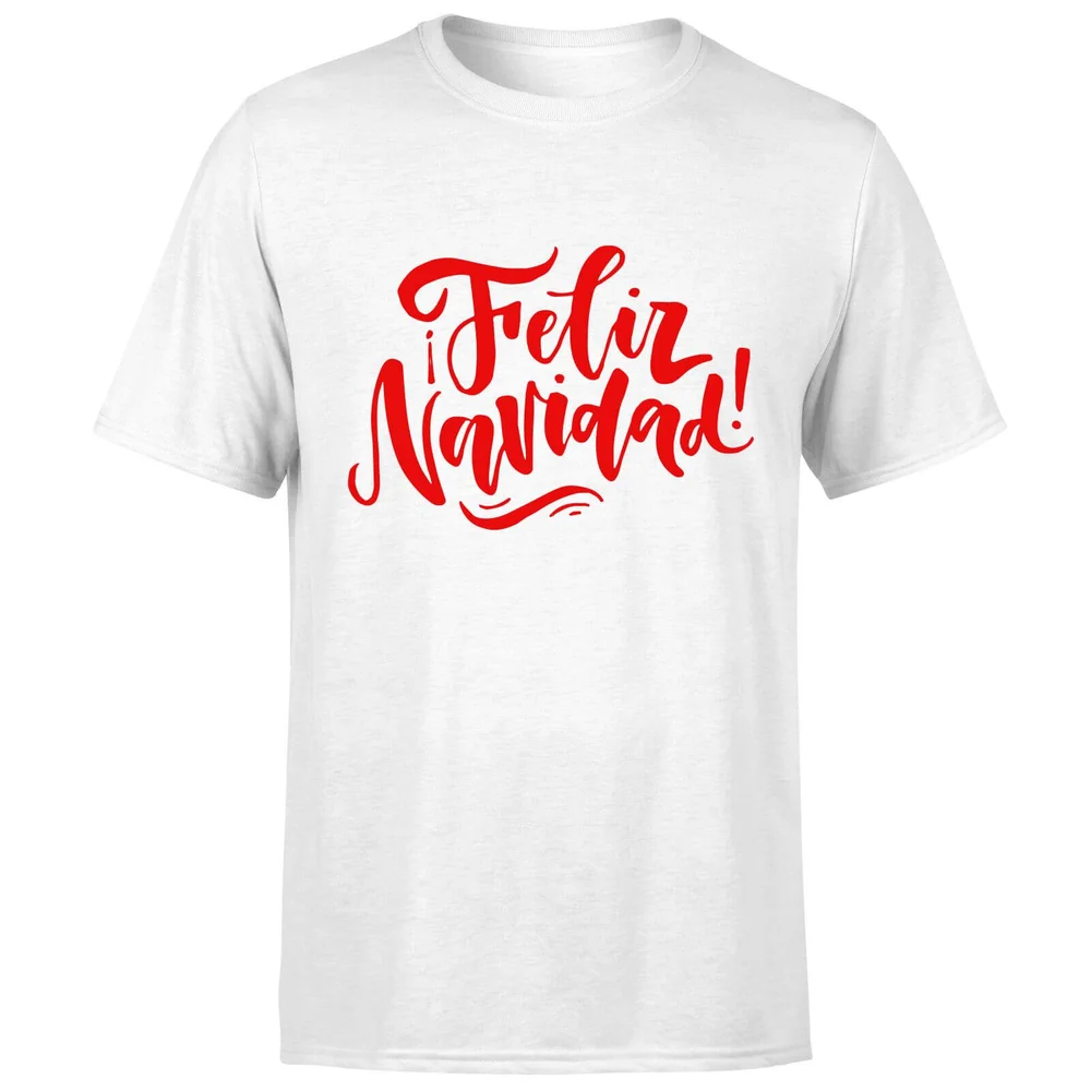 Feliz Navidad T-Shirt - White - S Bild 1