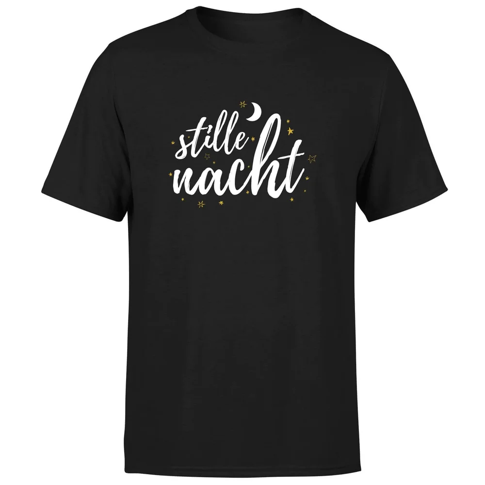 Stille Nacht T-Shirt - Schwarz - S - Schwarz Bild 1