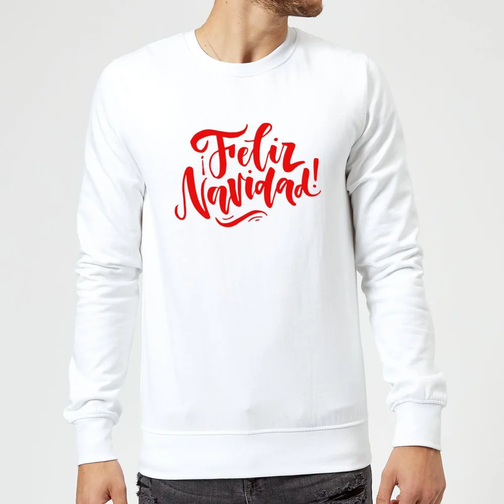 Feliz Navidad Sweatshirt - Weiß - S Bild 1