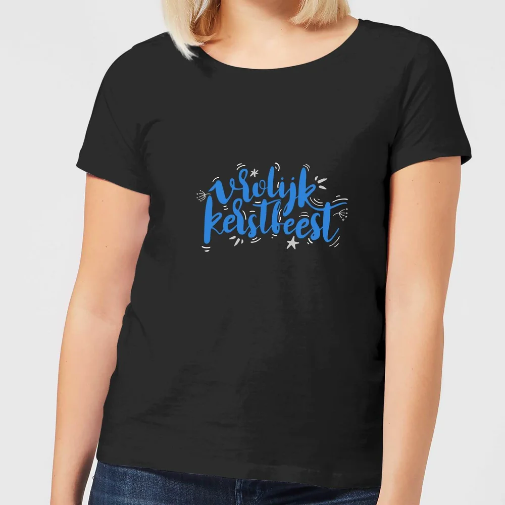 Kerstfeest Women's T-Shirt - Black - 3XL Bild 1