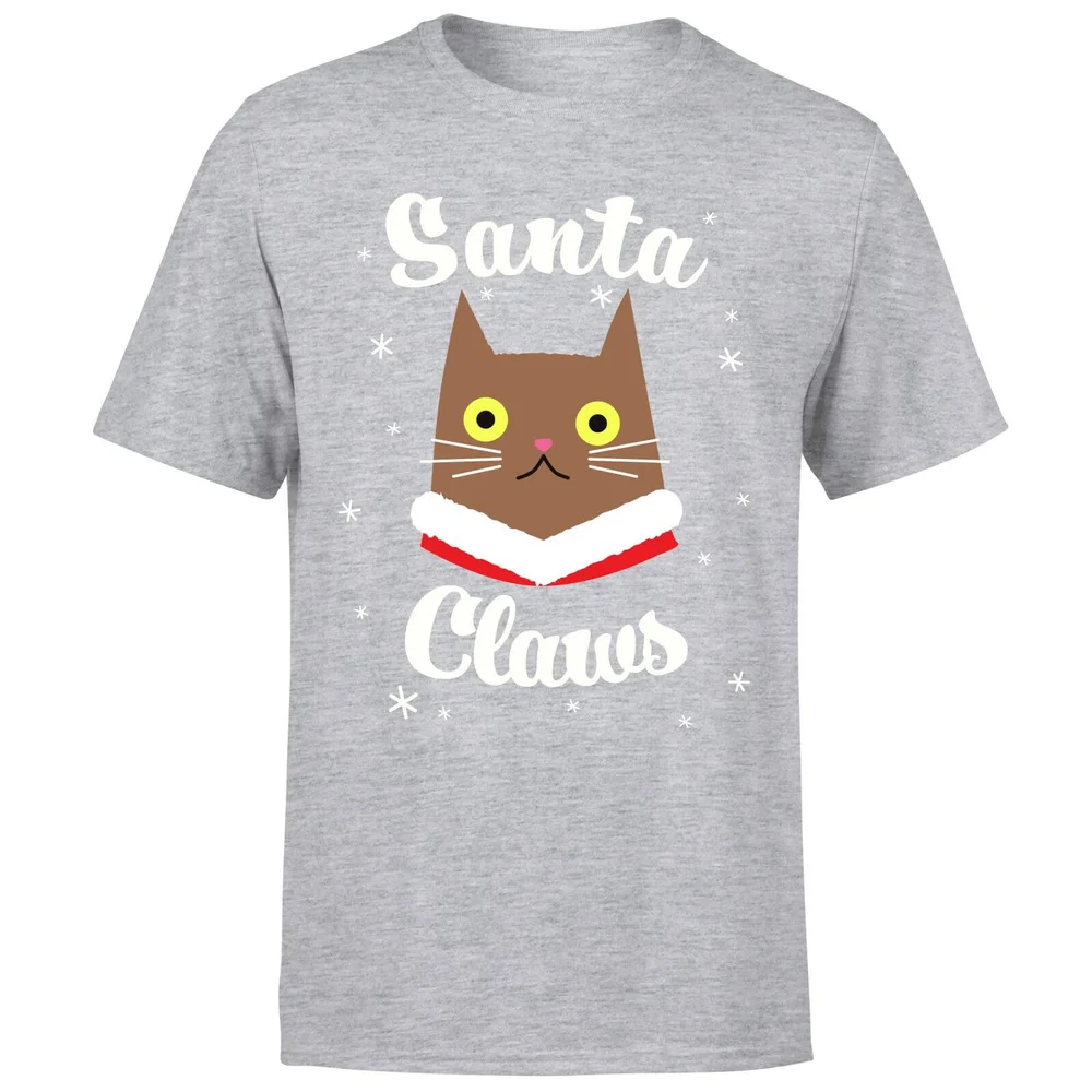 Santa Claws T-Shirt - Grey - S - Grau Bild 1