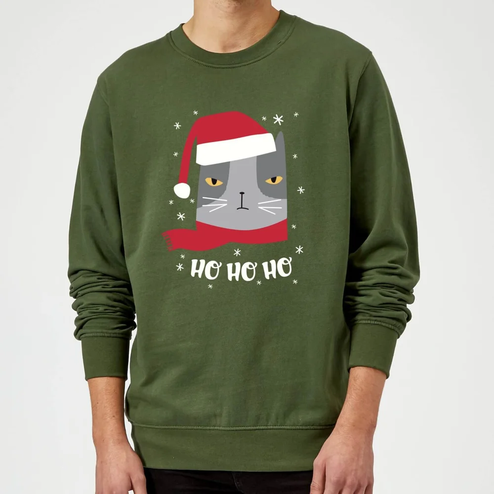 Ho Ho Ho Sweatshirt - Grün - S Bild 1