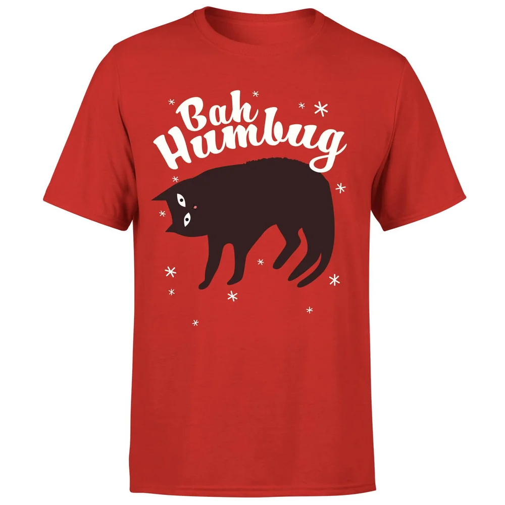 Bah Humbug T-Shirt - Red - S - Rot Bild 1