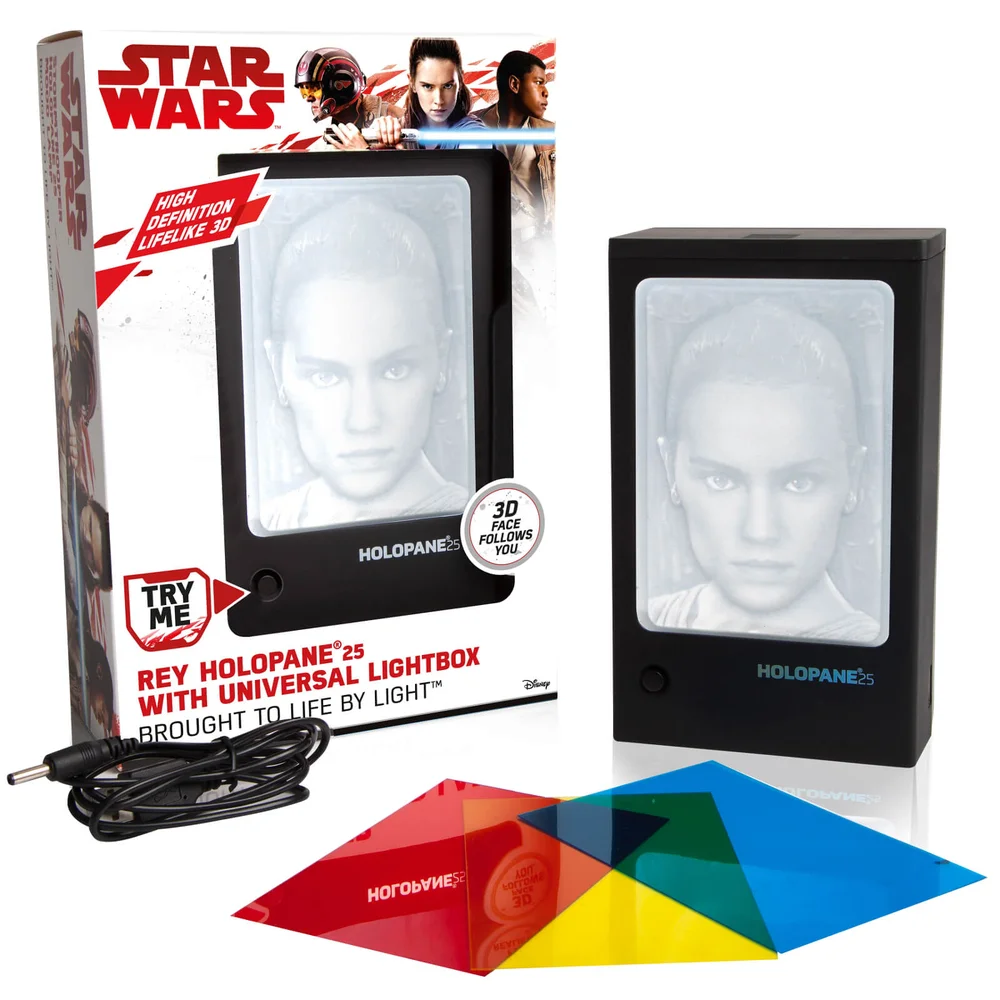 Star Wars Holopane Light Box - Rey Bild 1