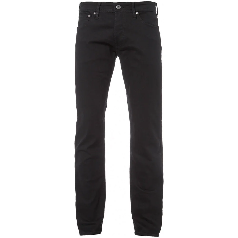 Jack & Jones Originals Men's Mike Straight Fit Jeans - Black Denim - W30/L30 - Schwarz Bild 1