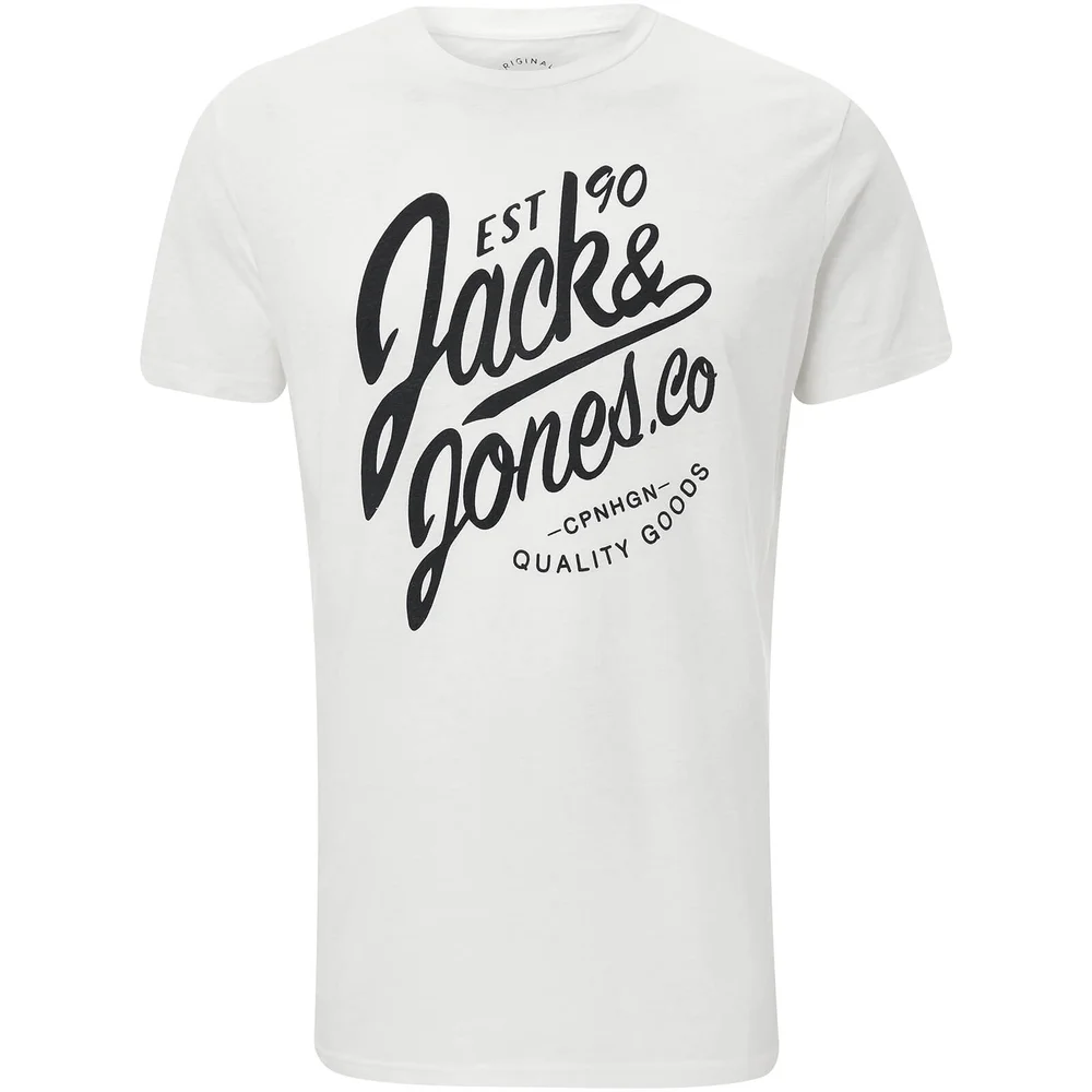 Jack & Jones Men's Originals Breezes T-Shirt - Cloud Dancer - S Bild 1