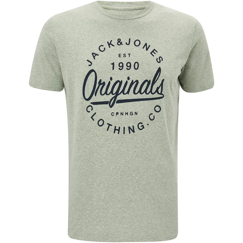 Jack & Jones Men's Originals Breezes T-Shirt - Iceberg Green - S - Grün Bild 1
