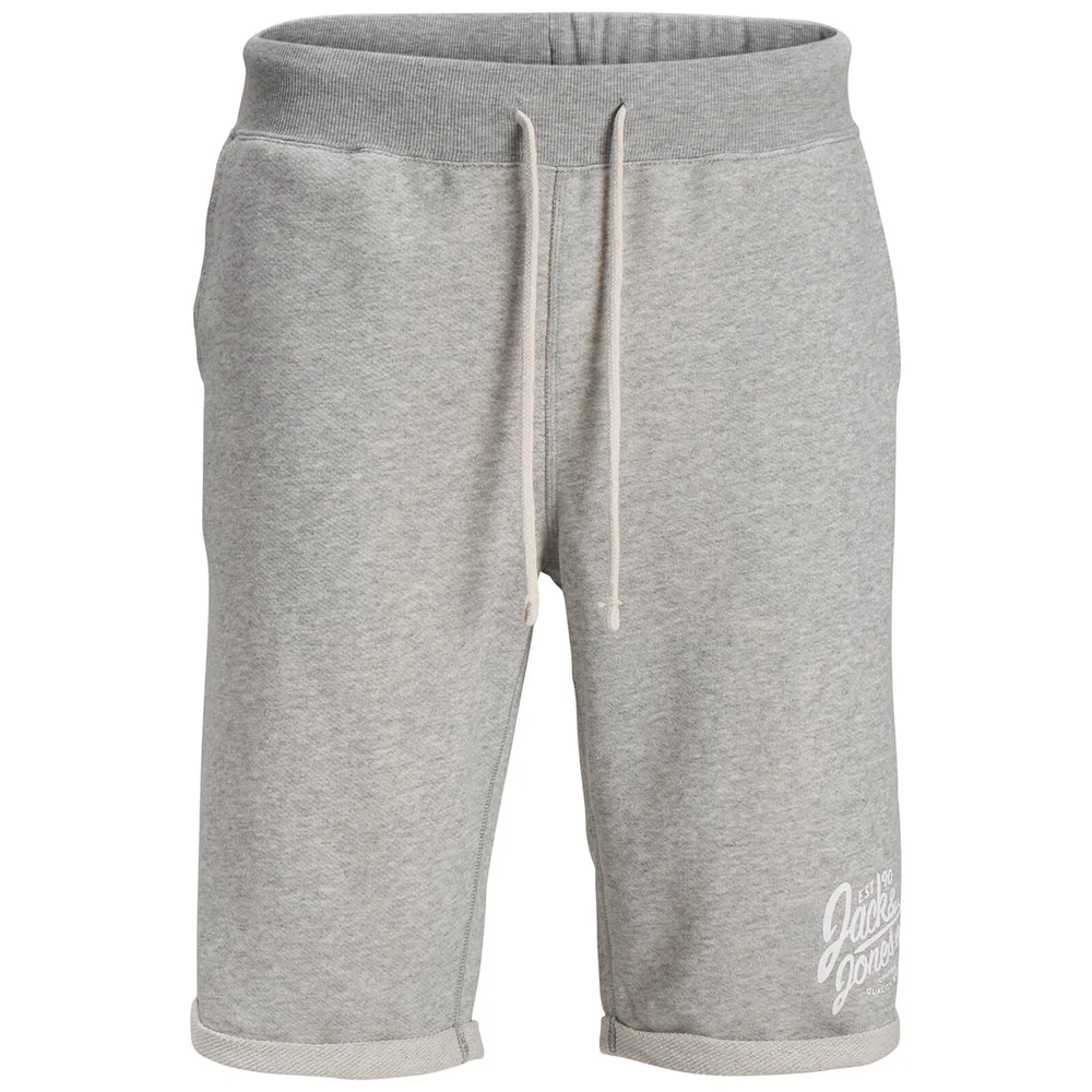 Jack & Jones Men's Originals New Holting Sweatshorts - Light Grey Marl - S - Grau Bild 1