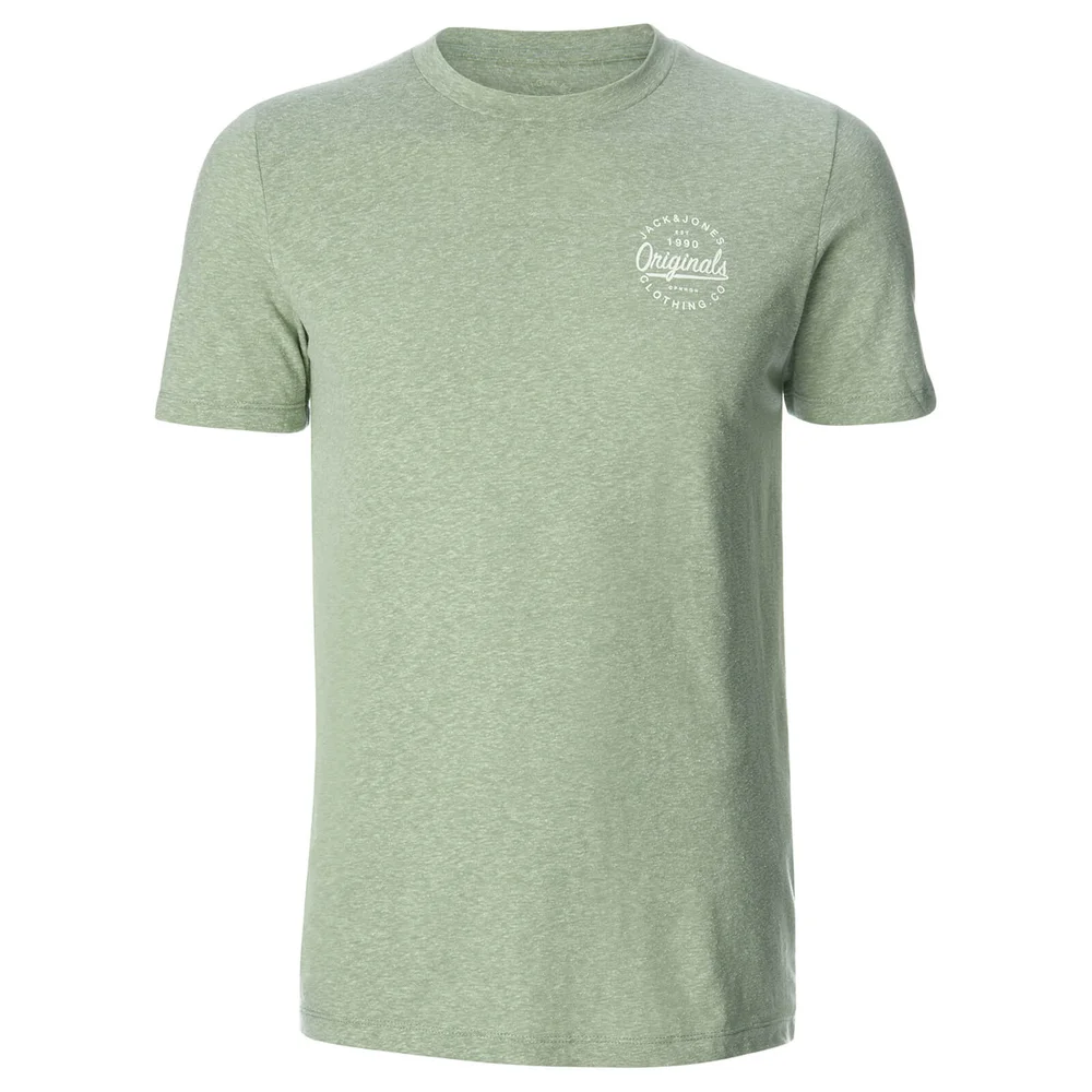 Jack & Jones Men's Originals Breezes Small Logo T-Shirt - Iceberg Green - S - Grün Bild 1