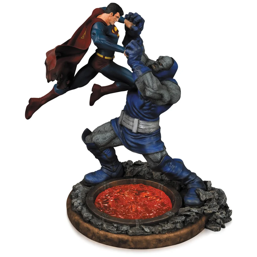 DC Comics Superman gegen Darkseid Dekofigur in 2. Ausgabe Bild 1