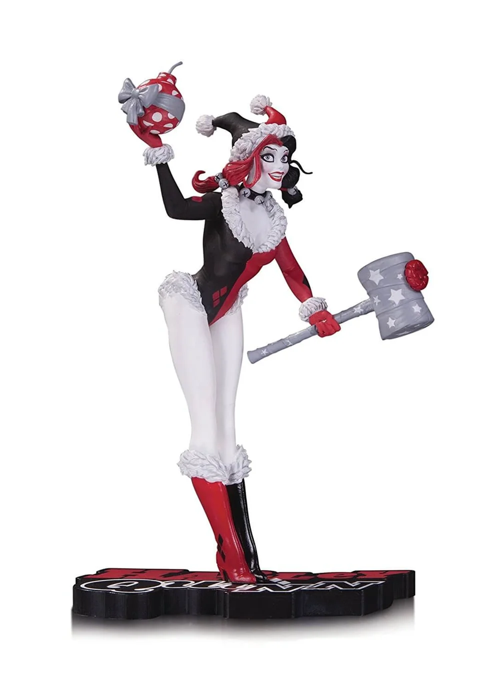 DC Statue Harley Quinn Red White & Black Holiday Bild 1