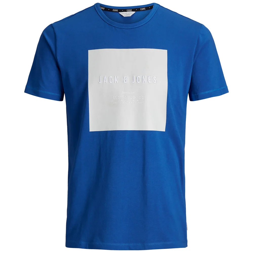 Jack & Jones Men's Core Pretoria T-Shirt - Nautical Blue - S - Blau Bild 1