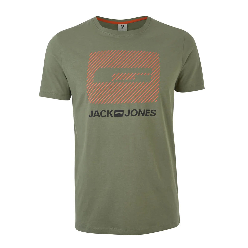 Jack & Jones Men's Core Mirko T-Shirt - Thyme - S - Grün Bild 1