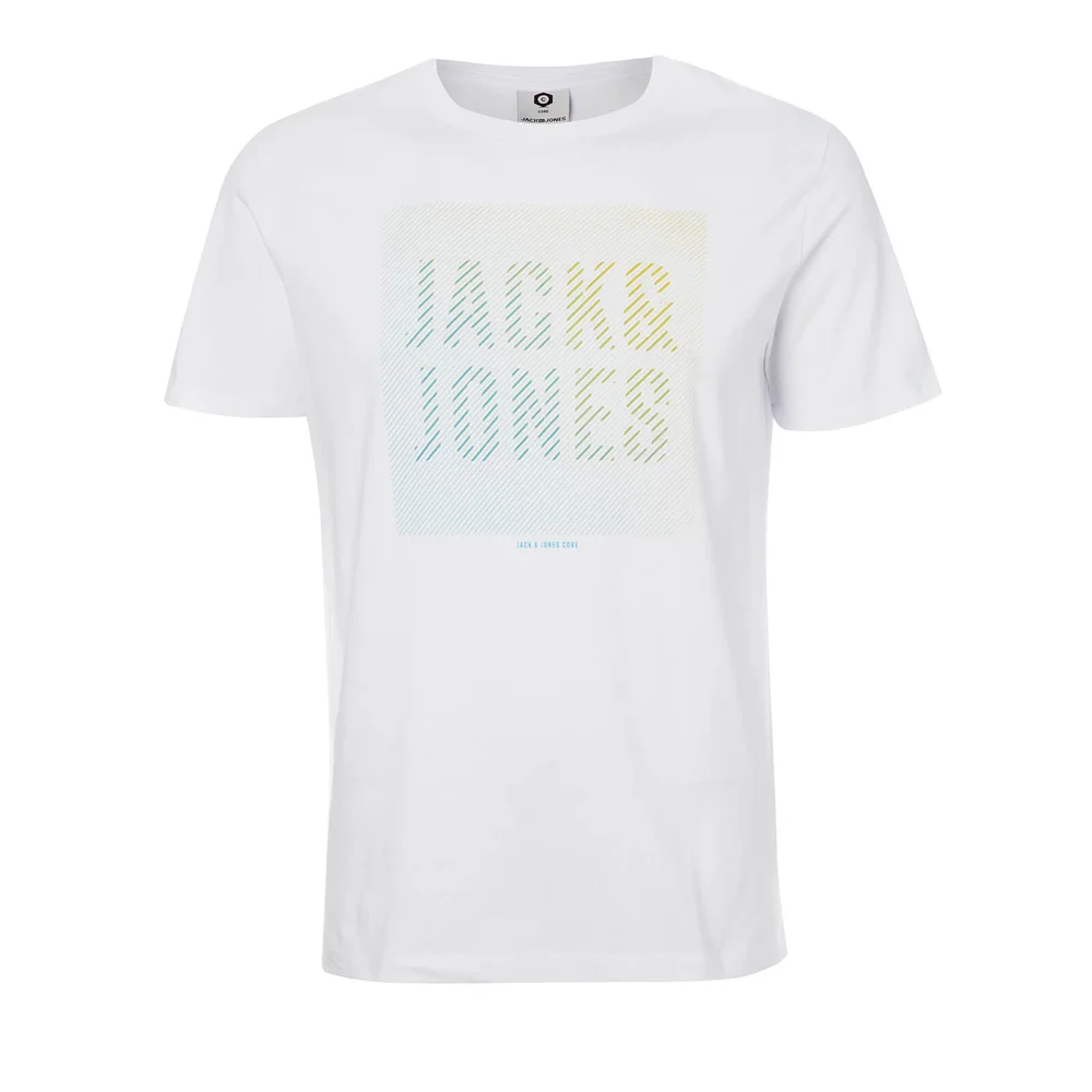 Jack & Jones Men's Core Flynn T-Shirt - White - S - Weiß Bild 1