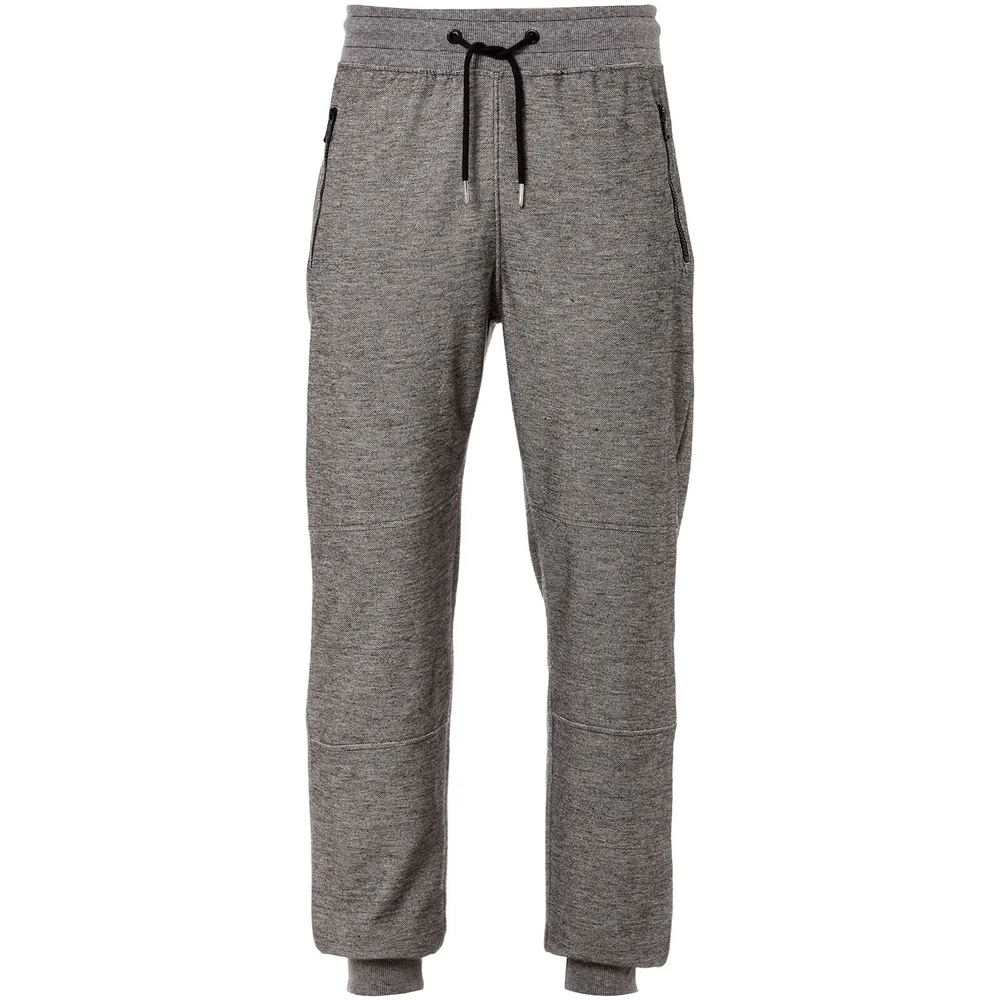 Dissident Men's Harry Textured Sweatpants - Black - S - Schwarz Bild 1