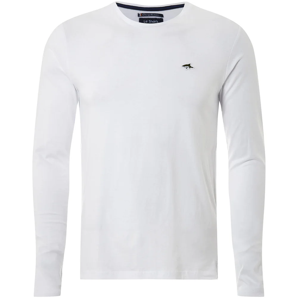 Le Shark Men's Lambeth Long Sleeve T-Shirt - Optic White - S - Weiß Bild 1